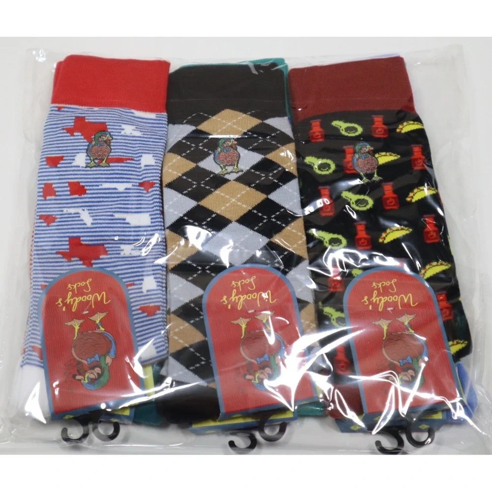Woody's Men's 6 Pack‎ of Socks